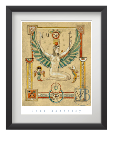 Jake Baddeley - Nuit II - ink on paper - 40 x 50 cm