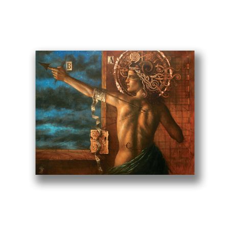 Jake Baddeley - Message to the Sun - oil on canvas - 2004