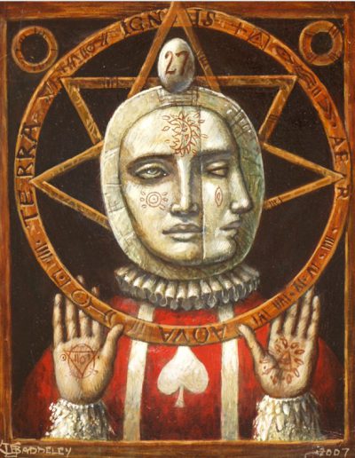 Jake Baddeley - Elements - oil on wood panel - 35 x 30 cm - 2007 - SOLD