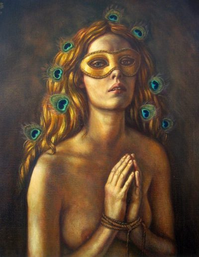 Jake Baddeley - Perspehone - oil on canvas - 70 x 50 cm - 2007 - SOLDl on canvas - 70 x 50 cm - SOLD