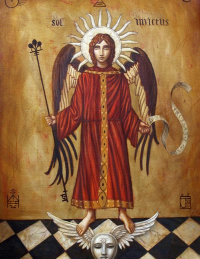 Jake Baddeley - Sol Invictus - oil on canvas - 70 x 90 cm - 2007 - SOLD