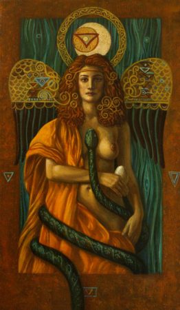 Jake Baddeley - Venus Serpentis - oil on canvas - 50 x 80 cm - 2009 - SOLD
