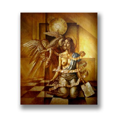 Annunciation - oil paint on canvas - 200 x 150 cm - 2010 - request availability