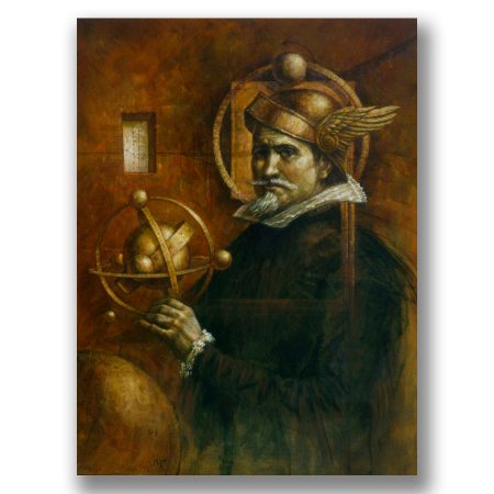 Astronomy II - oil paint on canvas - 90 x 70 cm - 2010 - SOLD
