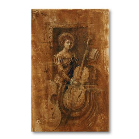 Music - chalk on paper - 2010 - SOLD