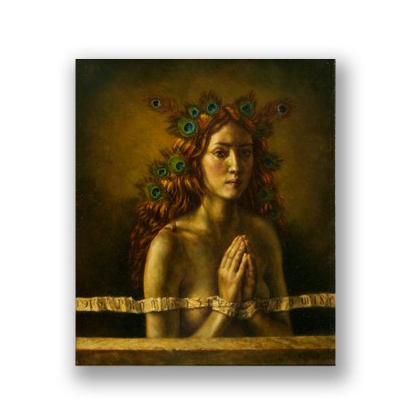 Persephone - oil paint on canvas - 90 x 70 cm - 2010 - SOLD