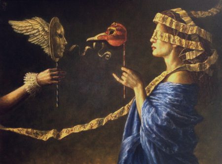 Jake Baddeley - Rhetoric - 90 x 70 cm oil on canvas - 2010