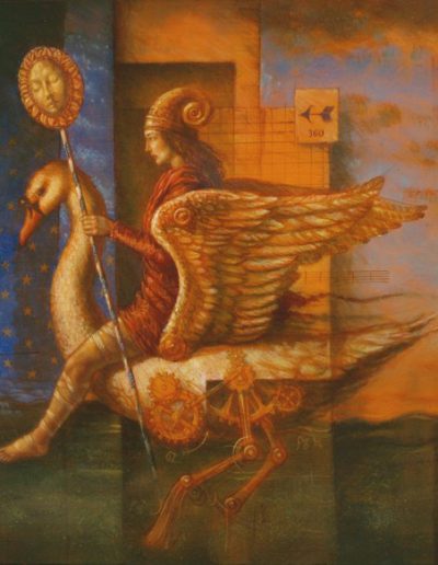 Jake Baddeley - Between Shadow and Light - 90 x 70 cm - 2011 - SOLD