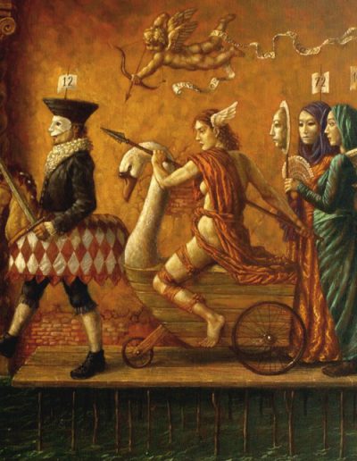 Jake Baddeley - The Festival of Venus - 90 x 70 cm - 2011 - SOLD
