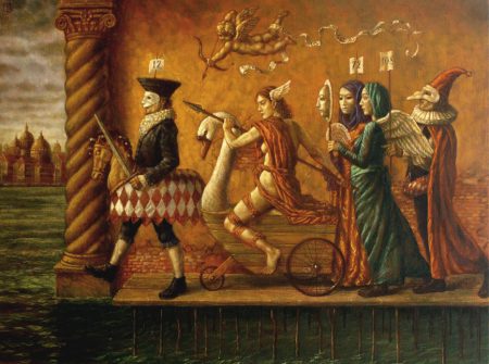 Jake Baddeley - The Festival of Venus - 90 x 70 cm - 2011 - SOLD