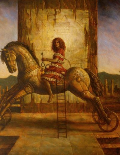 Jake Baddeley -The Second Gate - 90 x 70 cm - 2011 - SOLD