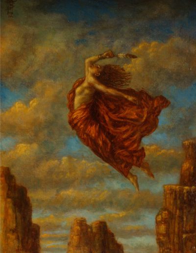 Jake Baddeley - Faith - oil on panel - 25 x 28 cm - 2012 - SOLD