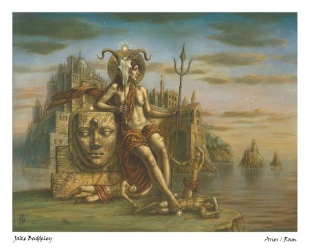 Jake Baddeley - Aries - limited edition giclee art print