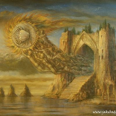 Jake Baddeley - Cancer - oil on canvas - 90 x 70 cm - 2014