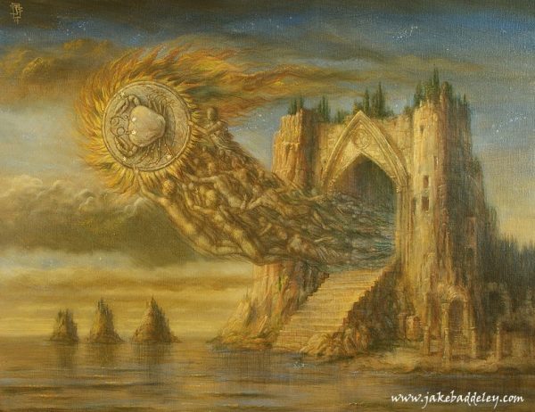 Jake Baddeley - Cancer - oil on canvas - 90 x 70 cm - 2014