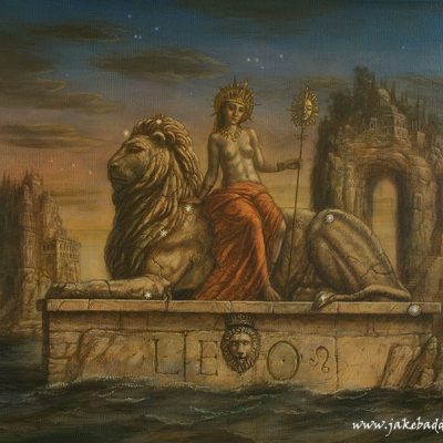 Jake Baddeley - Leo - 90 x 70 cm - oil on canvas - 2014