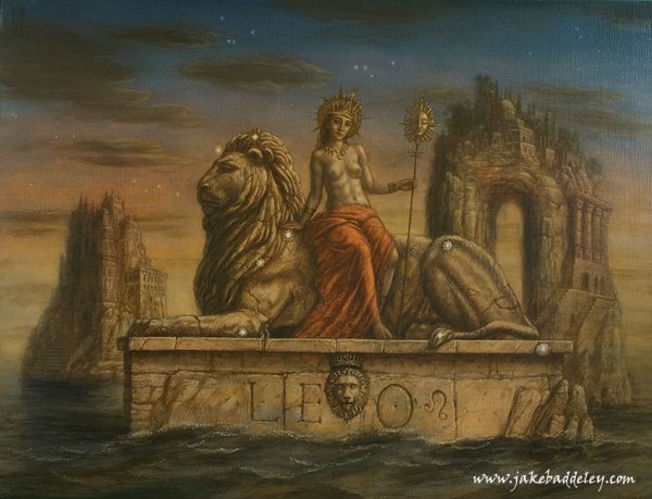 Jake Baddeley - Leo - 90 x 70 cm - oil on canvas - 2014