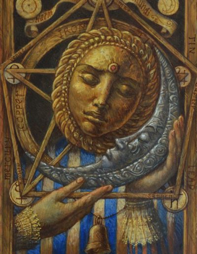 Harmonia Mundi - oil paint on wood - 30 x 20 cm - 2015