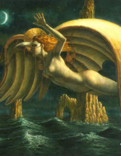 Jake Baddeley - Dream Flight - oil on canvas - 70 x 90 cm - 2018 - SOLD