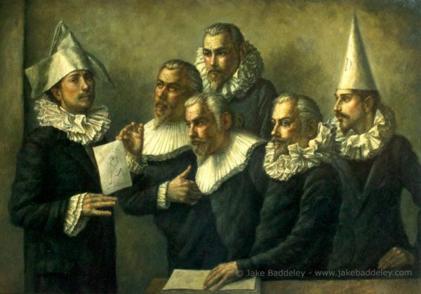 Jake Baddeley - The Painting Lesson 2 - 100 x 70 cm - oil on canvas - 2019 - SOLD