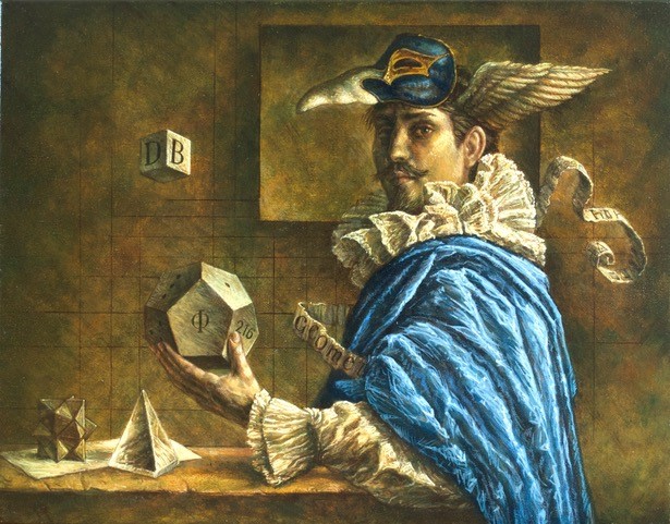 Jake Baddeley - Geometry 4 - oil on canvas - 50 x 70 cm - 2020 - commission