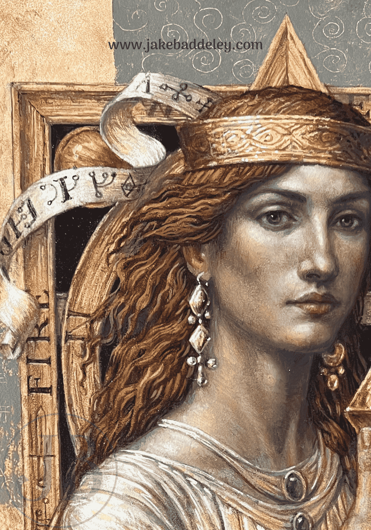 Jake Baddeley - The Elements - Air - oil on panel - 50 x 35 cm - 2025 - detail