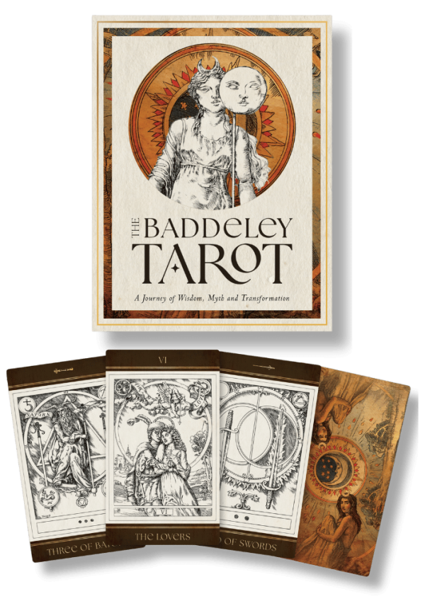 Baddeley Tarot - spread vertical
