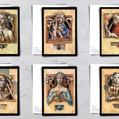 Elements Postcard Series