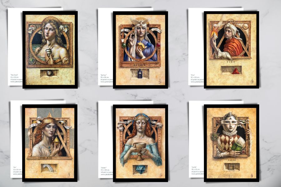 Elements Postcard Series