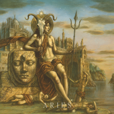 A6 Postcard Aries - front