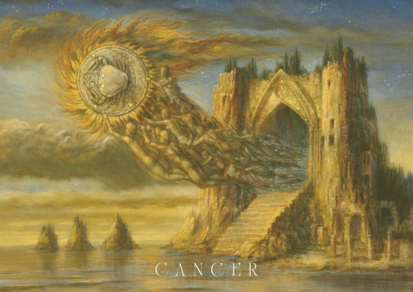 A6 Postcard Cancer - front