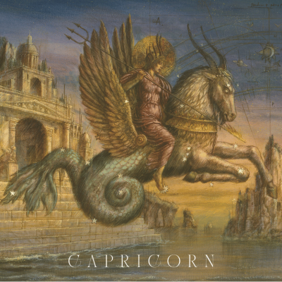 A6 Postcard Capricorn - front
