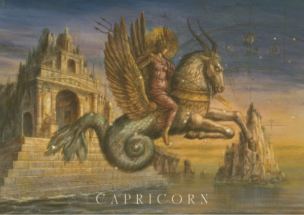 A6 Postcard Capricorn - front