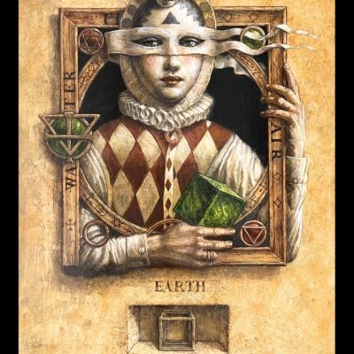 A6 Postcard Earth front