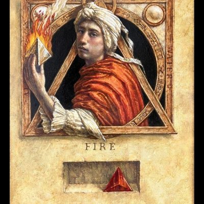 A6 Postcard Fire front