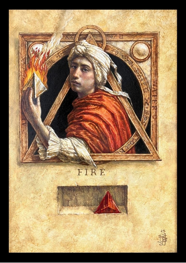 A6 Postcard Fire front