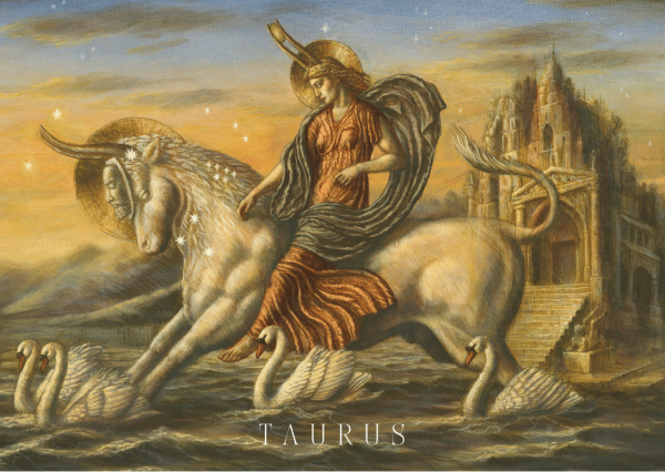 A6 Postcard Taurus - front