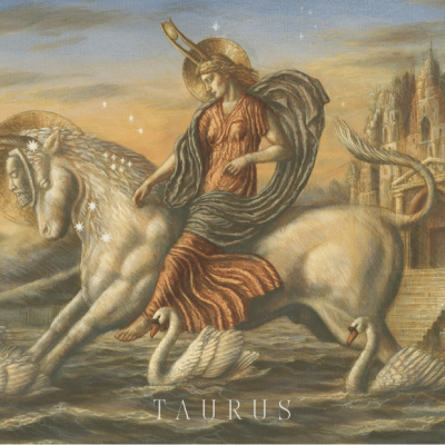 Postcard Taurus - front
