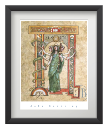 Jake Baddeley - Hekate II - ink on paper -30 x 25 cm