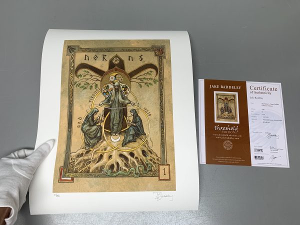 Jake Baddeley - Norns 1 - signed giclee print + certificate