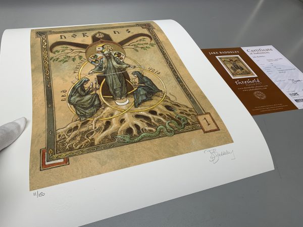 Jake Baddeley - Norns 1 - signed giclee print + certificate
