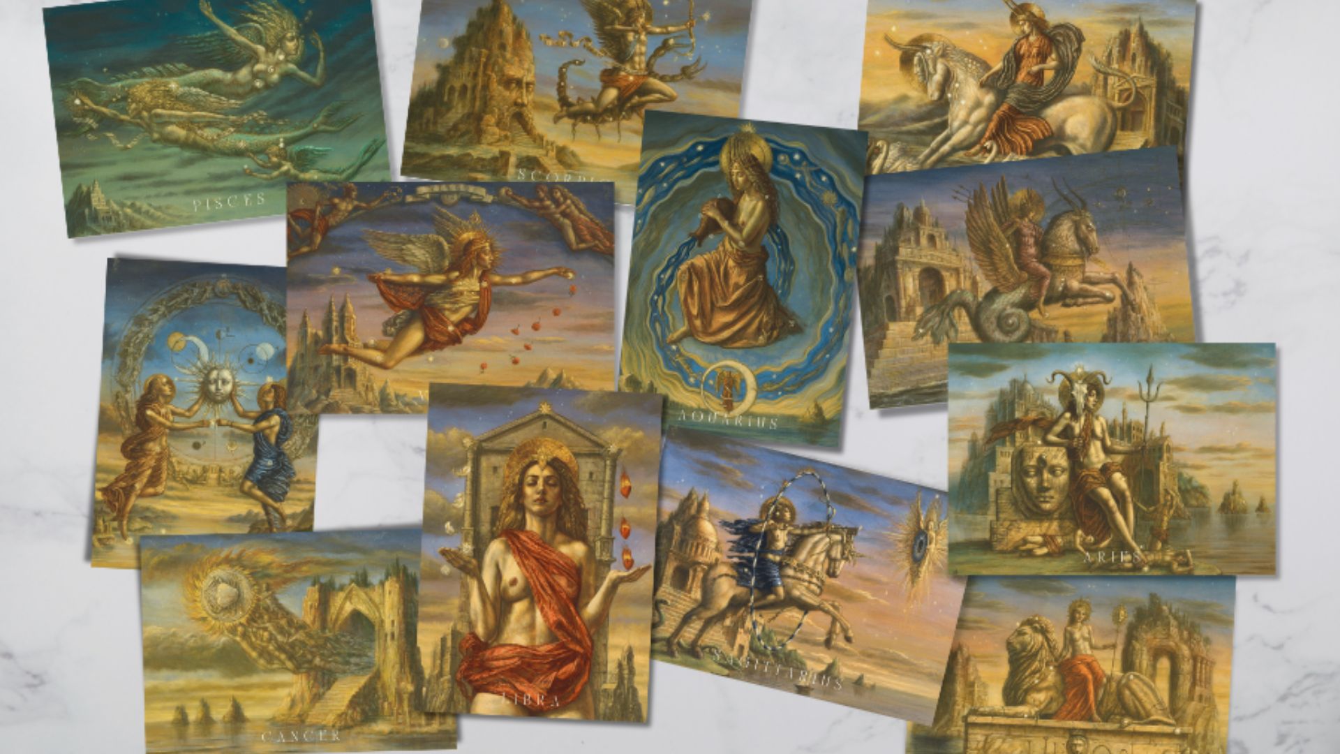 JB - front page slider 1920 x 1080 Art Cards Zodiac