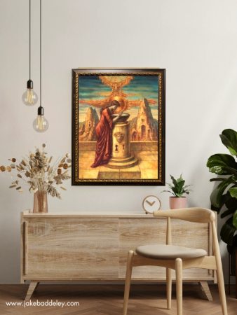 Jake Baddeley - The Vision - oil on canvas - 80 x 60 cm - 2024