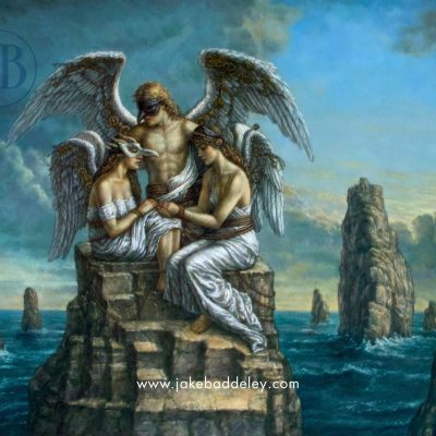 Jake Baddeley - The Fallen - oil on canvas - 70 x 90 cm - 2025