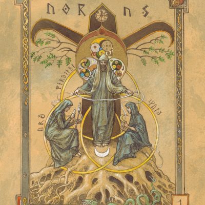 Jake Baddeley - Norns 1 - giclee print on paper - 30 x 40 cm / 26 x 36 cm + 5 cm white border