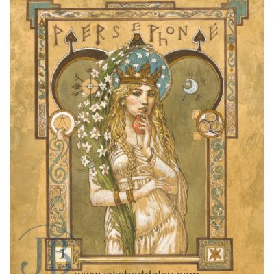 Jake Baddeley - Persephone 1- giclee print on paper - 30 x 40 cm / 26 x 36 cm + 5 cm white border