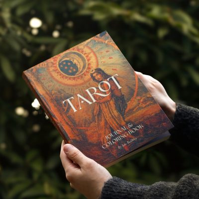 Jake Baddeley - Tarot Journal and Colouring Book - front