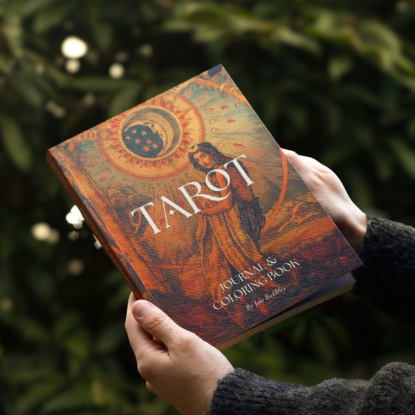 Jake Baddeley - Tarot Journal and Colouring Book - front