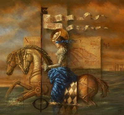 Jake Baddeley - The Quest - giclee art print