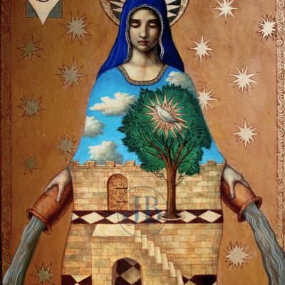 Jake Baddeley - The Star 2 - oil paint on canvas - 100 x 70 cm - 2024